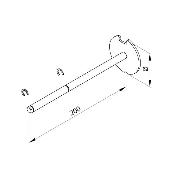 Aluprof Rolltor Aluprof Kapsel Verstärkung 60mm