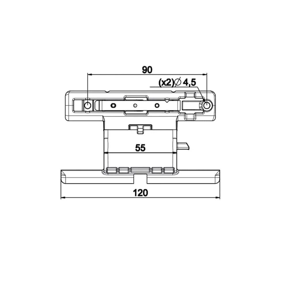 Eckermann Rolladen Eckermann Wellenverbinder OKTOEASY 1-gliedrig SW50/60 Set
