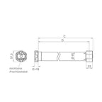 Elero Rolladen Elero Rolladenmotor RolTop/D+ M20 SH 20Nm