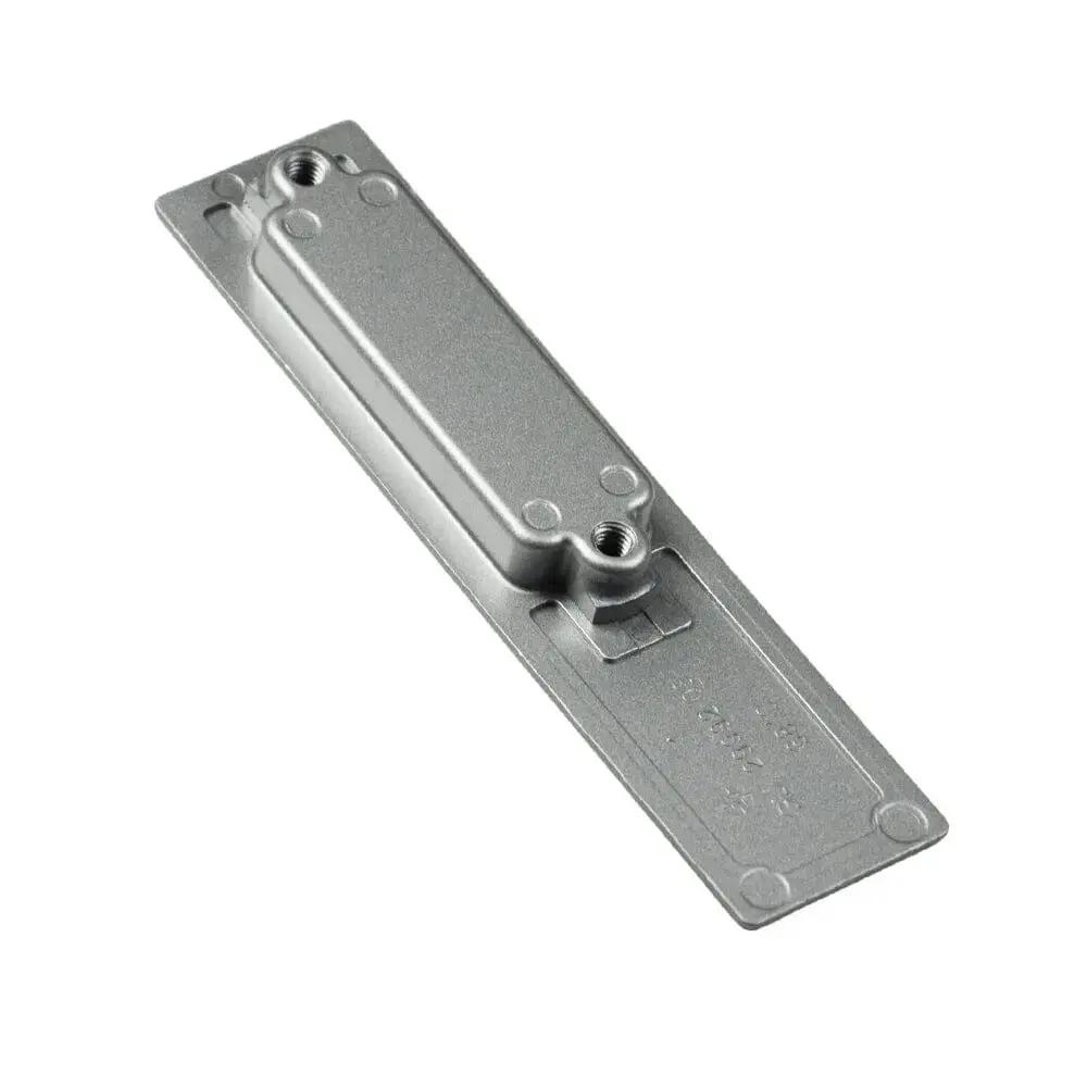 Gretsch-Unitas Fenster GU HS Griffmuschel Eckig Bautiefe 11mm Silber EV1 29992