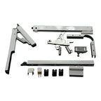 Hautau Fenster Hautau PRIMAT FL 190 Set für Oberlichtöffner Ausführung E Silber EV1 173002