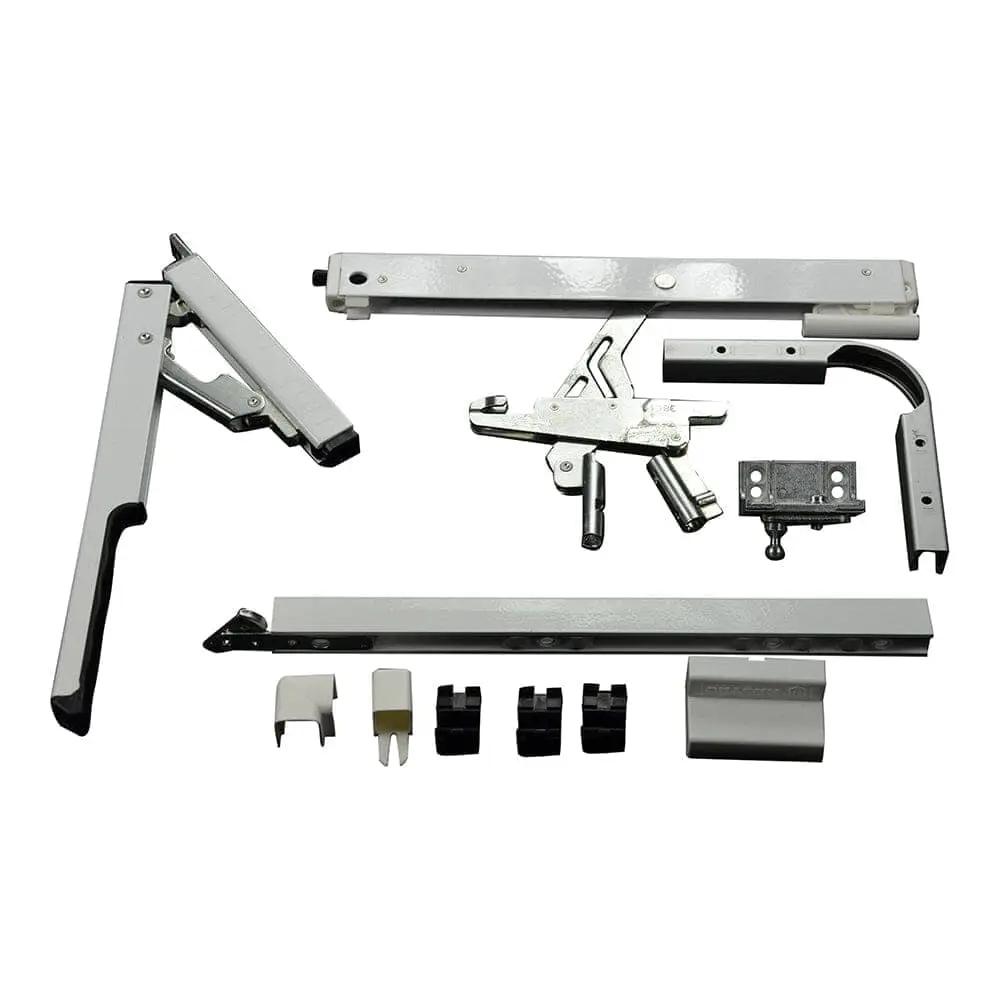 Hautau Fenster Hautau PRIMAT FL 190 Set für Oberlichtöffner Ausführung E Silber EV1 173002