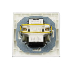 Inprojal Rollladen Inprojal Lenora Doppelwipptaster Ultraweiss 6428/1D UW
