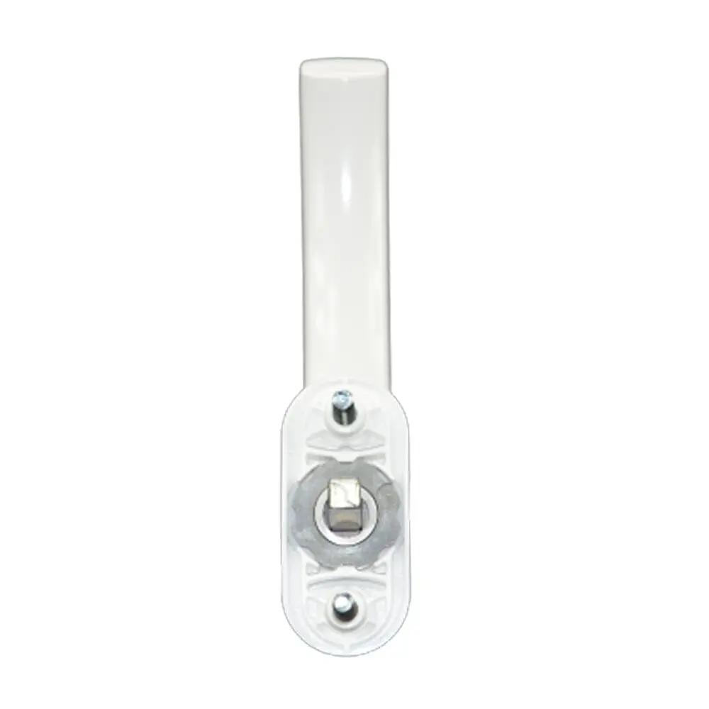 Markenlos Fenster Fenstergriff Stiftlänge 37mm Weiss RAL 9016