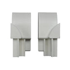 MK Menke Rolladen MK Einlauftrichter 932/2 für PVC Führungsschiene