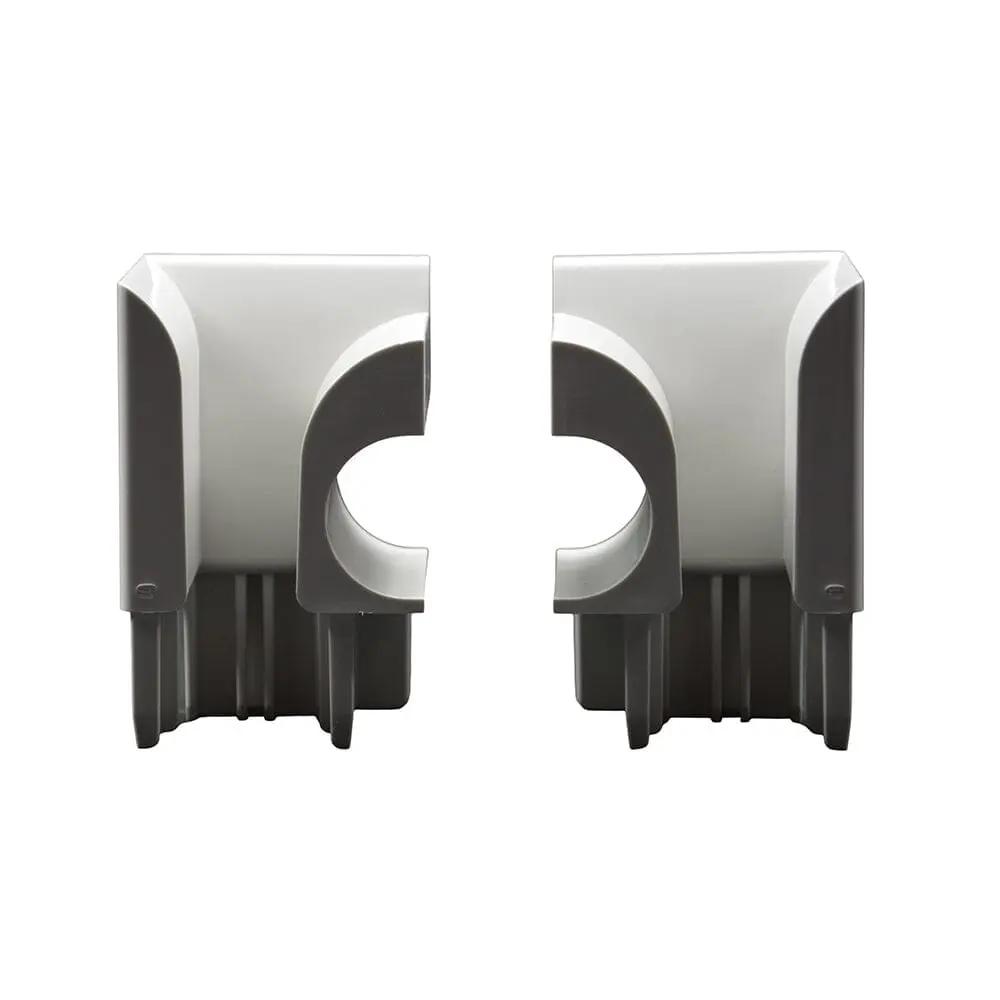MK Menke Rolladen Weiss MK Einlauftrichter 932/4 für PVC Führungsschiene