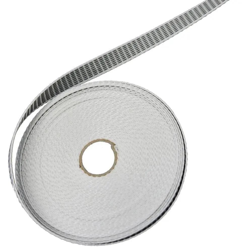 Portos Rolladen Grau Portos Rolladengurt 14mm breit 6m