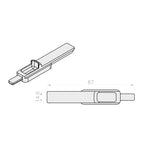 Portos Rolladen Portos TP1000K Insektenschutzkassette 220/250 Feder 350 Set