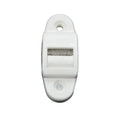 Portos Rolladen Weiß Portos Flache Gurtführung mit Bürstendichtung 14mm