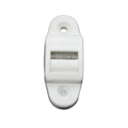 Portos Rolladen Weiß Portos Flache Gurtführung mit Bürstendichtung 14mm