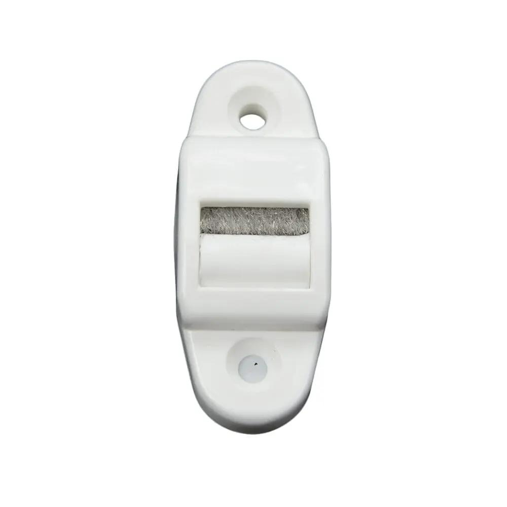 Portos Rolladen Weiß Portos Flache Gurtführung mit Bürstendichtung 14mm