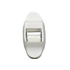 Portos Rolladen Weiss Portos Gurtleitrolle mit Doppelleitrolle für 14mm Gurt