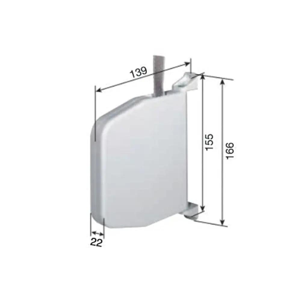 Selve Rolladen Selve Mini Gurtwickler bis 14mm mit 5m Gurt Creme 084853