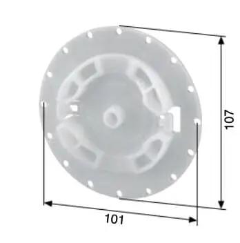 Selve Rolladen Selve Motorlager für Aufsatzelemente Ø107mm 283042