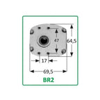 Selve Rolladen Selve Rohrmotor SP 2/50-NHK 50Nm 352153