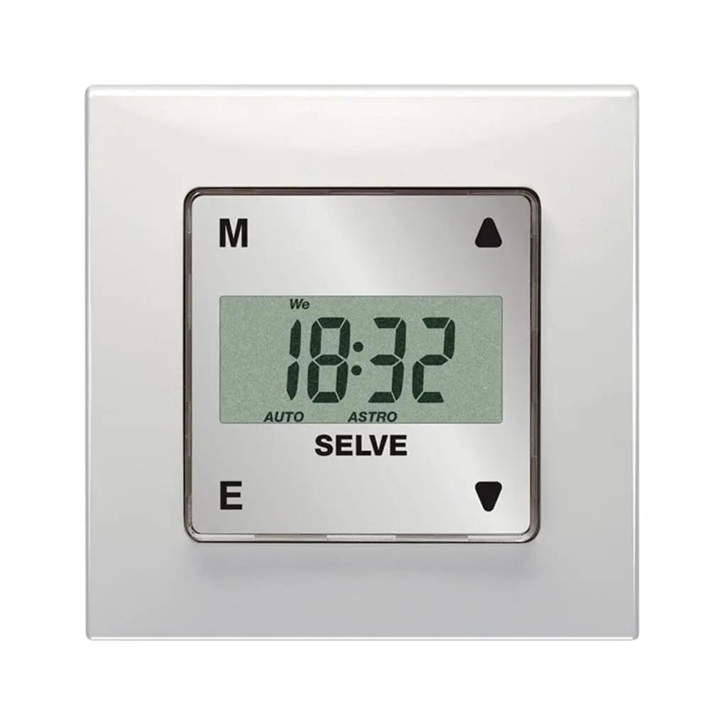 Selve Rolladen Selve Timer Plus W/S Silber 297000