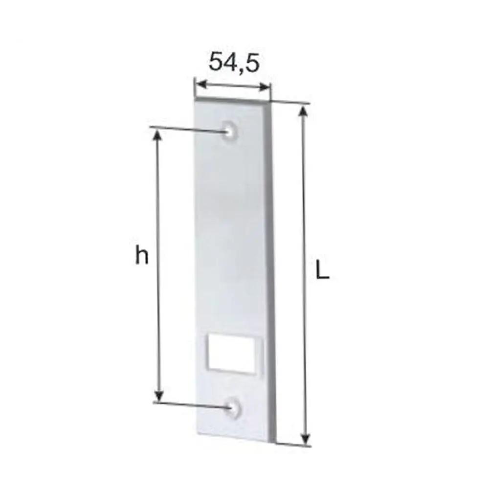 Selve Rollladen Selve Deckplatte für Gurtwickler aus Kunststoff 160/199mm 110110