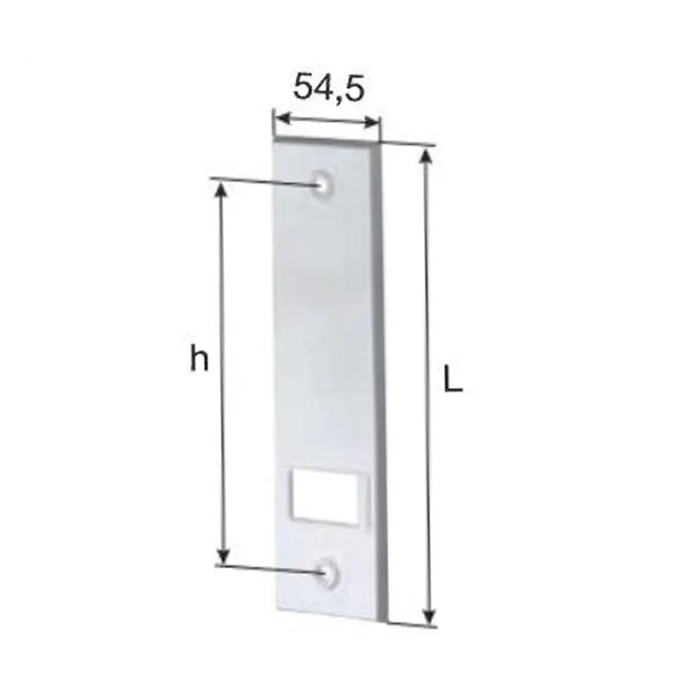 Selve Rollladen Selve Deckplatte für Gurtwickler aus Kunststoff 186,5/221mm 110610