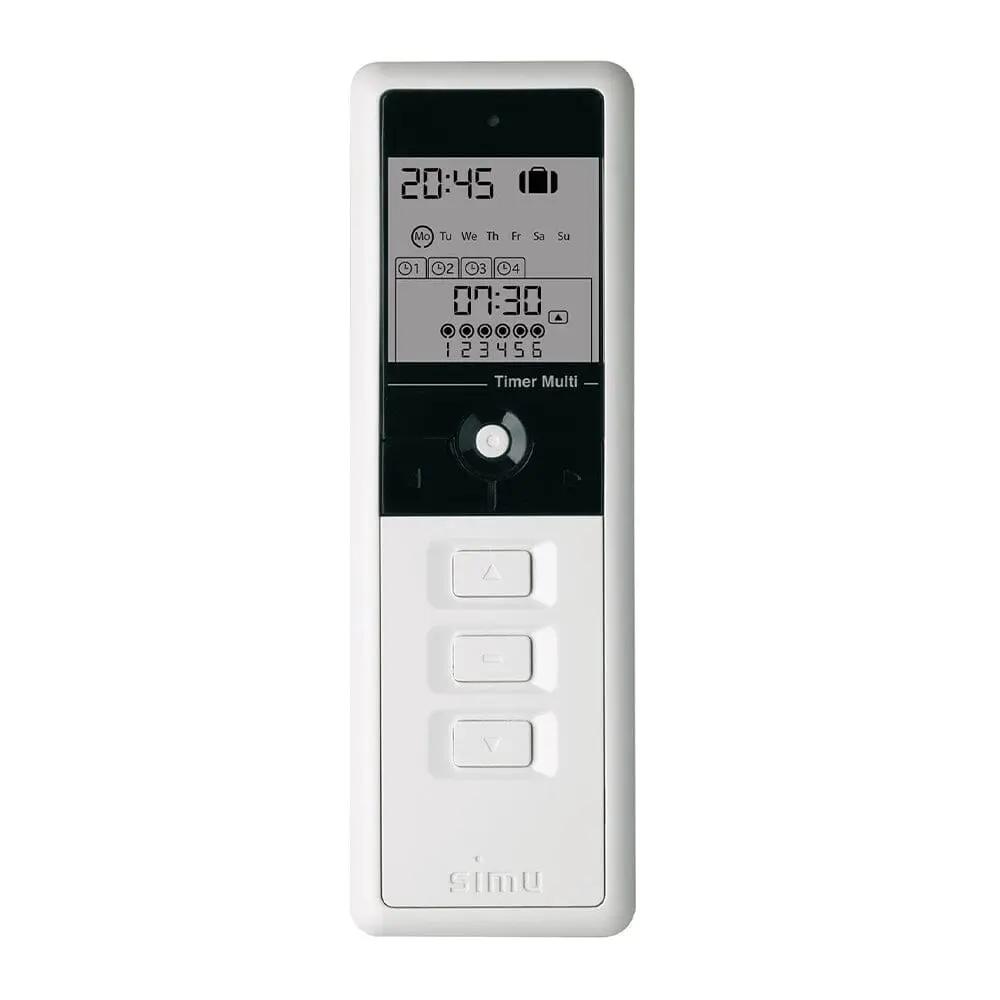 Simu Rolladen SIMU Handsender HZ Timer Multi 6-Kanal 2007830