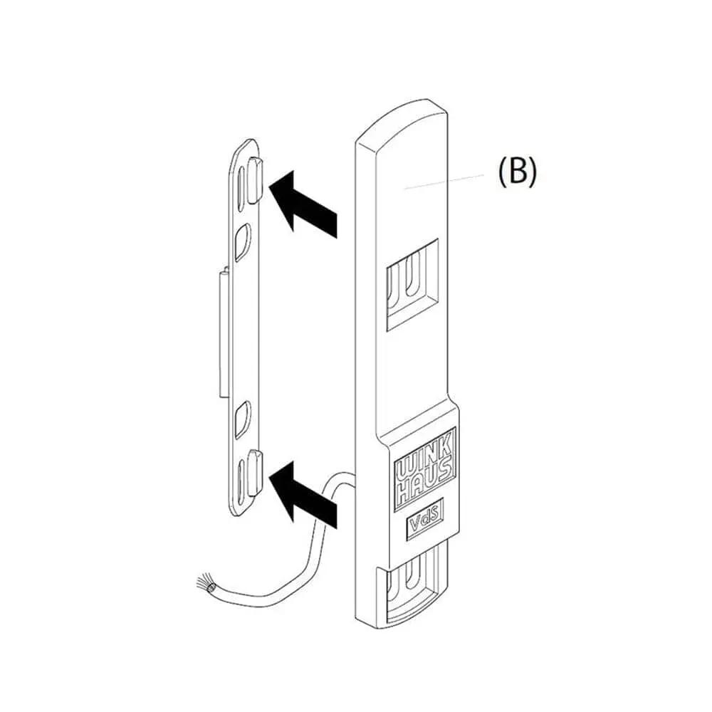 Winkhaus Fenster Winkhaus Verschlusssensor VS.B.06 kabelgebunden 4983721