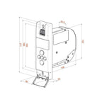 WIR Elektronik Rollladen WIR eWickler Comfort eW820 UP