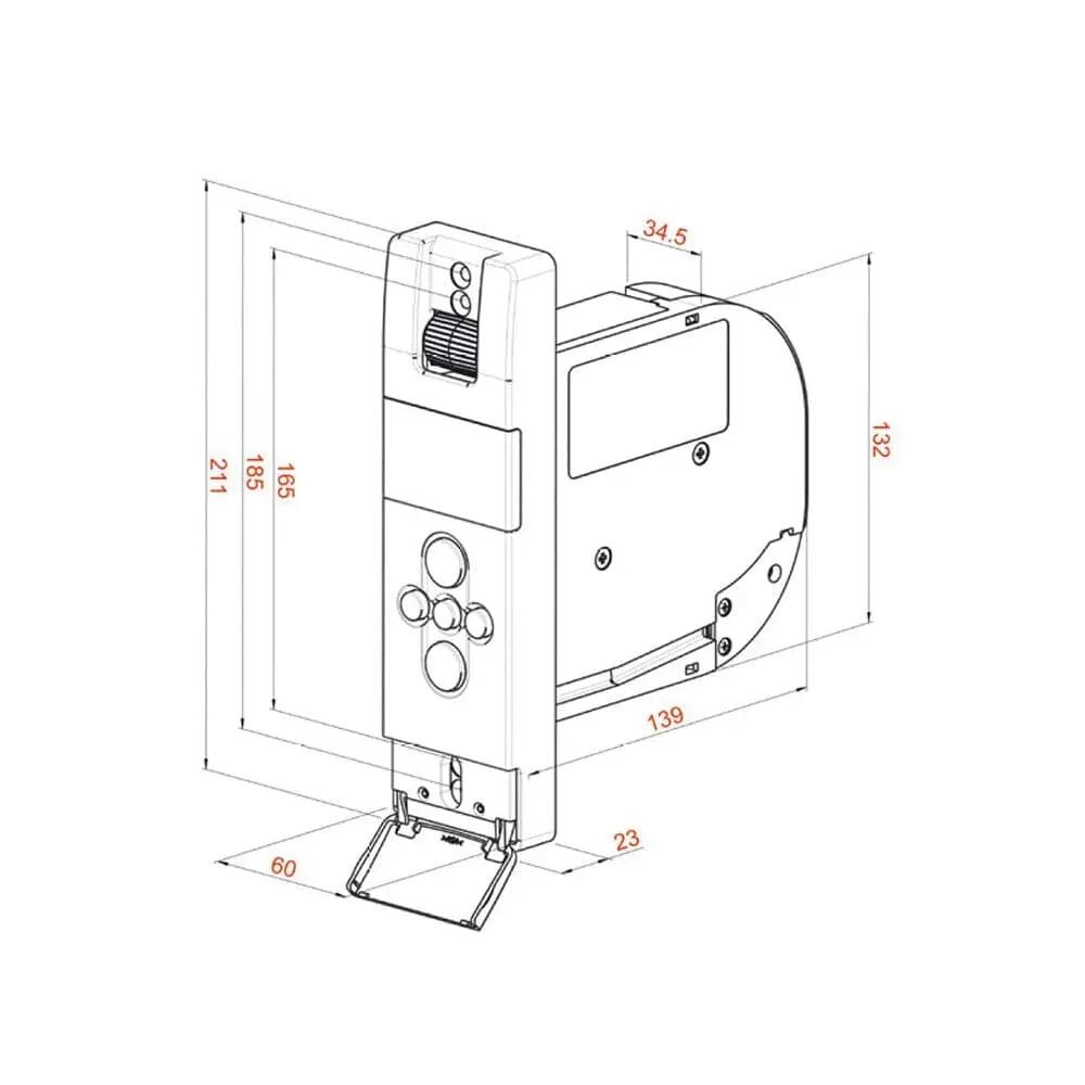 WIR Elektronik Rollladen WIR eWickler Comfort eW820 UP