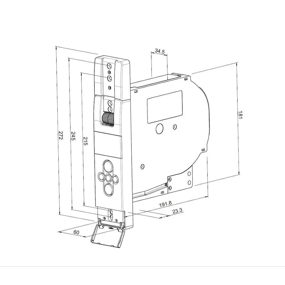 WIR Elektronik Rollladen WIR eWickler Funk Comfort Maxi eW845-F UP