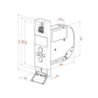 WIR Elektronik Rollladen WIR eWickler Funk Standard eW830-F-M UP