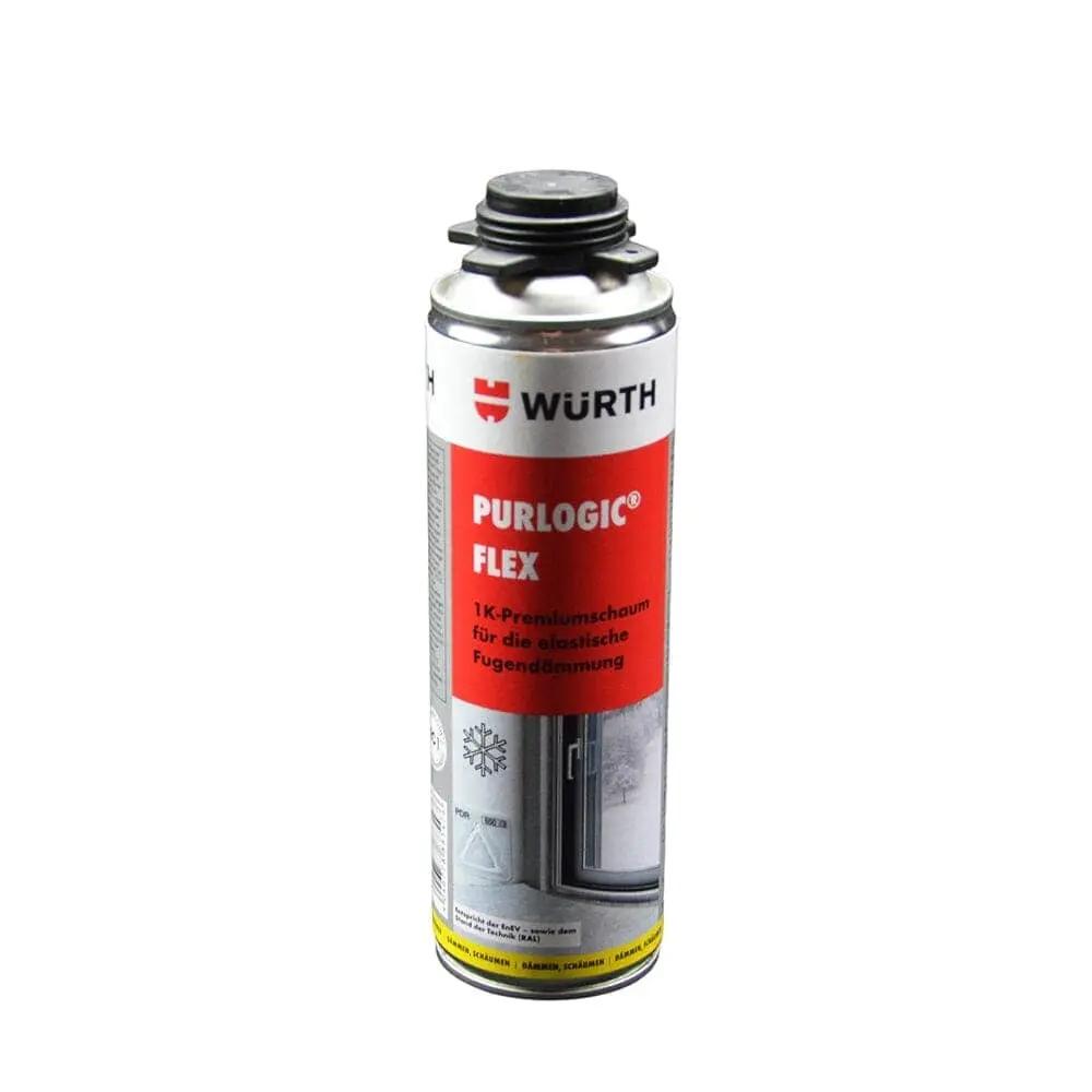Würth Fenster Würth 1K Pistolenschaum PURlogic Flex Kieselgrau 500ml